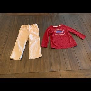 Boys 2T Crown and Ivy Outfit